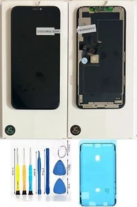 LCD DISPLAY APPLE IPHONE 11 PRO PARI ORIGINALE TOUCH SCREEN VETRO SCHERMO FRAME - Picture 1 of 3