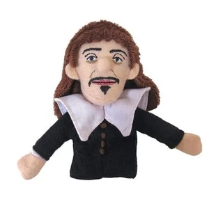 Rene' Descartes Finger Puppet - Picture 1 of 1