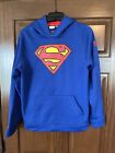 Superman Hoodie Sweatshirt Under Armour Youth Kids Size YXL pre owned