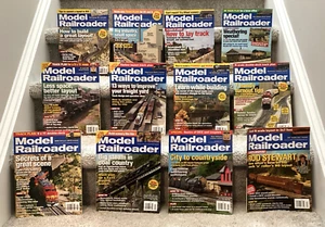 2010 Model Railroader Train Magazine Lot of 12 Issues Complete Year Hobby Art - Picture 1 of 12