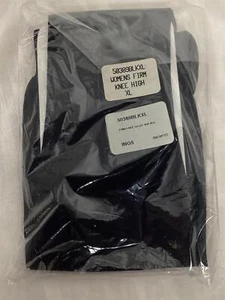 Schwarz Damen fester kniehoher Höschenschlauch XL Neu in Verpackung #50389BLKXL - Bild 1 von 2