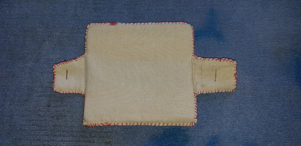 Militaria Français 1914-1918 plaque Rowa ww1 protège cœur première guerre - Photo 1/4