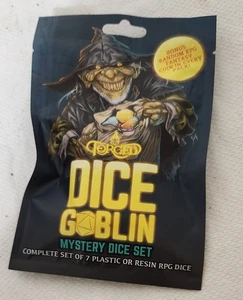 NUEVO - Forged Dice Co. Juego de dados Dice Goblin Mystery - Juego de dados RPG - Juego de dados DND - Imagen 1 de 2
