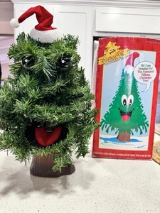 1996 Gemmy Douglas Fir Talking Singing Dancing Christmas Tree - Partially Works - Picture 1 of 11