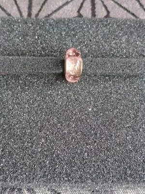 PANDORA: CHARM AUS.MURANO GLAS, HELLES ROSE.*NEU* - Bild 1 von 2