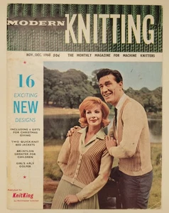 Modern Knitting Magazine - Nov/Dez 1960 - Maschinenstricken - Jugendpullover - Bild 1 von 2