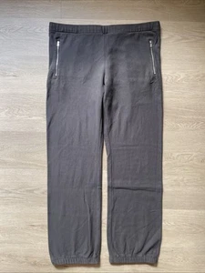Vintage 2000s Nike Fleece Sweatpants Gray Men’s Size XL Drawstring B1 - Picture 1 of 16