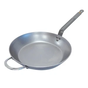 De Buyer Mineral B Padella 32 cm in Acciaio al Carbonio, Padella Tradizionale - Foto 1 di 8