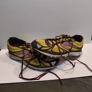 Men's sz 12 M Newton M011915 Kismet POP2 Running Shoes Sneakers Yellow Black Red - Picture 1 of 9