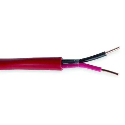 Carol E1502s.30.03 Fire Alarm Cable, 2 C, Red, Pvc, 1000 Ft. - Image 1 of 2