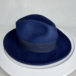Fedora Quartus por Albertus Q Swanepoel Lana Azul Talla Mediana - Usado - Imagen 1 de 6