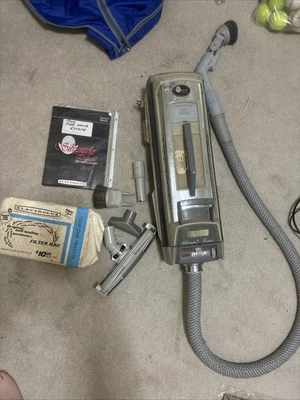 Vintage Electrolux Silverado Deluxe 1505 Vacuum, Hose, Crevice Nozzle, Manual - Image 1 of 4