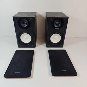 Sony SS-CE300HD Bookshelf Hi-Fi Stereo Speakers 2-way Tested & Working 40w 8ohm - Picture 1 of 11