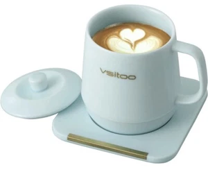 VSITOO S6 Coffee Mug Warmer & Lid App Temperature Control Smart Wifi SEALED BOX! - Picture 1 of 6