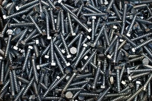 (200) Hex Head 5/16 x 1-3/4 Lag Bolts Zinc Plated Wood Screws A307 - Picture 1 of 1