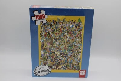 USAopoly The Simpsons Cast of Thousands Jigsaw Puzzle - (1000 Pieces) C1965 - Photo 1/4
