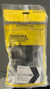 Woodhead 25W47BLK Connettore Trnx Impermeabile L5-15C - Foto 1 di 1