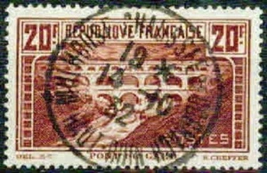 FRANCE – 1929-31–GARD BRIDGE -VF° - Picture 1 of 1