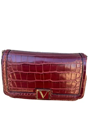 Victoria's Secret v quilted shoulder bag Burgundy/red Wine *free Shipping* - Image 1 of 4
