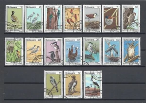 BOTSWANA 1978 SG 411/427 USATO - Foto 1 di 1
