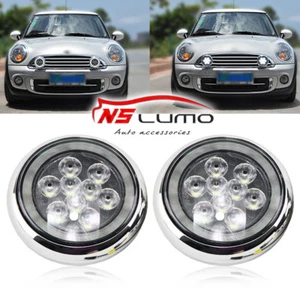 2 x Halo Ring LED Driving Daytime Running Lights For Mini Cooper R55 R56 R58 R59 - Picture 1 of 6