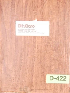 Di Acro 100/150 150-12 Press Brakes, Operations Maintenance and Parts Manual 197 - Picture 1 of 3