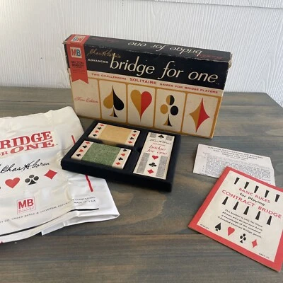 Vintage 1967 Chas Goren's Advanced Bridge for One Learning Game Complete (ST) - Image 1 of 4