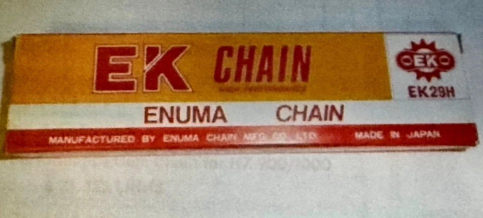 Cadena de levas de alto rendimiento OSVP-069 EK para KZ900/1000 (principios de mdl) y Z1. 122 enlaces Foto 1 de 1