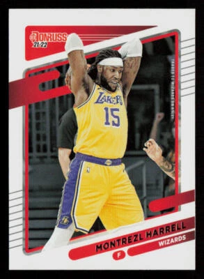2021-22 Donruss Montrezl Harrell #181 Washington Wizards Basketball Card - Image 1 of 2