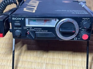 Rzadki SONY ICB-707 CB radio 8CH nadajnik-odbiornik z mikrofonem PTT - Zdjęcie 1 z 3