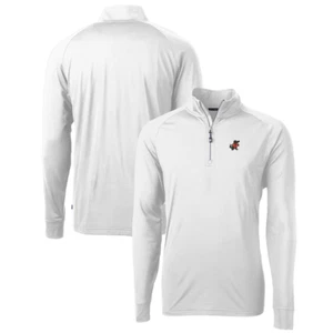 Florida Gators Cutter & Buck Swinging Gator Charter Eco Recycled 1/4 Zip Jacket - Picture 1 of 6