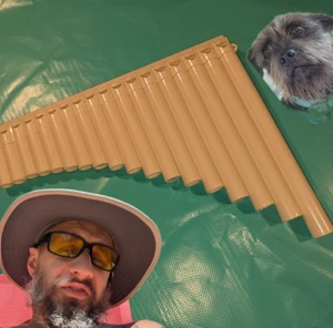 18 Panflöte Panpipes C Pan Pfeifen mit Mundstück für Anfänger oder Boomer GEWINNEN! - Bild 1 von 9