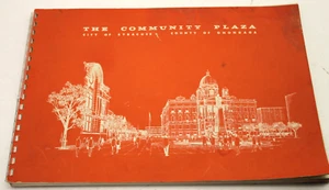 Rare 1960 City of SYRACUSE ONONDAGA COUNTY "THE COMMUNITY PLATFORM" 10x14" Plans - Picture 1 of 12