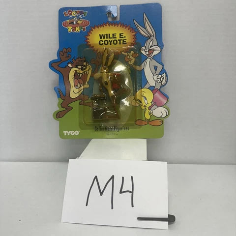 1994 TYCO Looney Tunes "Wile E CoyoteCollectible Figurine New In Package Vintage Cover