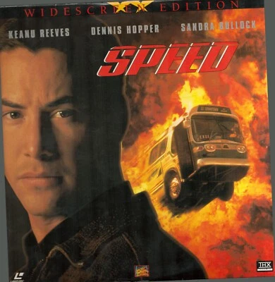 Speed Laserdisc Widescreen Edition Keanu Reeves Sandra Bullock 1993 - Image 1 of 2