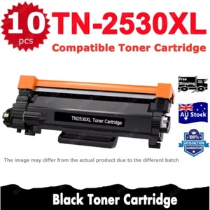 10x TN-2530XL TN2530 Toner for Brother HL-L2400DW HL-L2445DW HL-L2460DW L2464DW - Picture 1 of 1