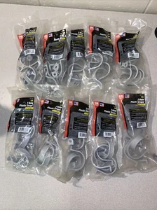 Lot Of 100 Gardner Bender Gray Plastic Conduit Strap 1-1/4" Dia Indoor/Outdoor - Picture 1 of 4