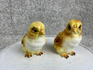 2 Stück Porzellan Keramik Baby Küken Figur gelb - Bild 1 von 9