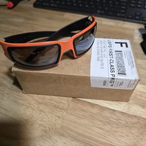 Fast Metal Pioneer Men's Sunglasses Orange Color New Condition - Picture 1 of 5