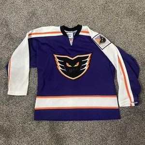 Vintage Reebok CCM Philadelphia Phantoms Trikot Gr. YOUTH XL 10th Anniv. Patch signiert - Bild 1 von 11