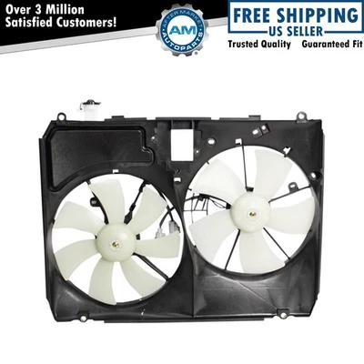 Conjunto de ventilador de refrigeración doble radiador para Toyota Sienna 2004-2005 nuevo Foto 1 de 4