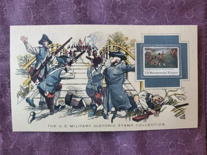 Lotto COLLEZIONE FRANCOBOLLI STORICI MILITARI USA "Lexington e Concord" #74v - Foto 1 di 2