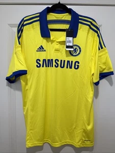 Chelsea FC Men’s LARGE Adidas Away Jersey 14/15 BNWT - Picture 1 of 15