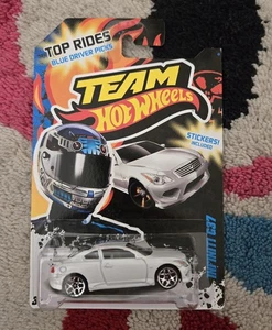 hot wheels infiniti g37 team hot wheels y5 spoke wheel variant rare hard to find - Picture 1 of 3