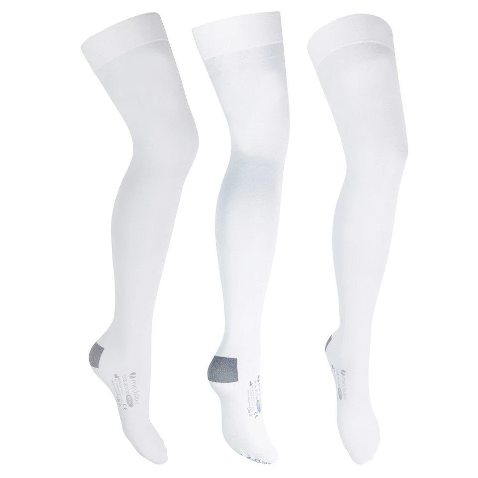 Medalin Saphena - 2 Pack Anti-Embolism Thigh High Compression Stockings - Image 1 of 1