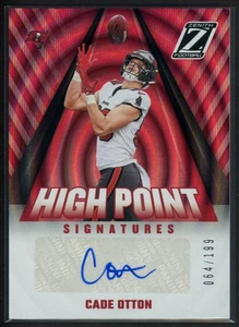 2023 Panini Zenith Cade Otton High Point Signatures /199 - Picture 1 of 2