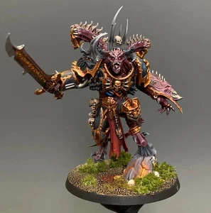 Warhammer Chaos Daemon Prince Pro Painted Slaves to Darkness Champion Miniature - Picture 1 of 6