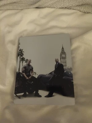 FAST AND FURIOUS HOBBS AND SHAW 4K AND BLU-RAY STEELBOOK - Image 1 of 3