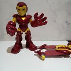 Iron Man Figure Toy Marvel 2010 Lights And Sounds 11" Fast P&P X