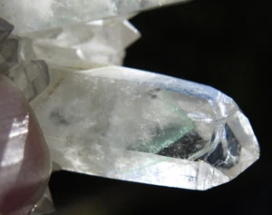 155 gram chlorite included phantom quartz cluster. South Africa - Picture 1 of 5